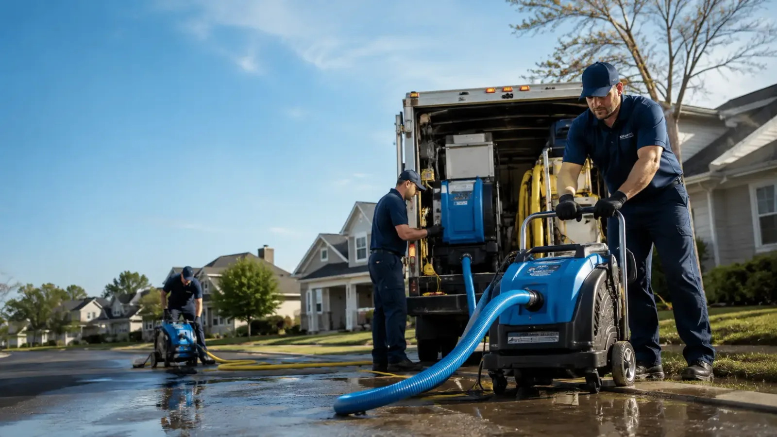 Flood Damage Cleanup in West Pittsburg, PA